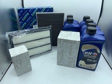 KIT TAGLIANDO NISSAN QASHQAI KADJAR 1.5 DCI 85 kw 115 CV 4 FILTRI 6 LT ELF 5W30