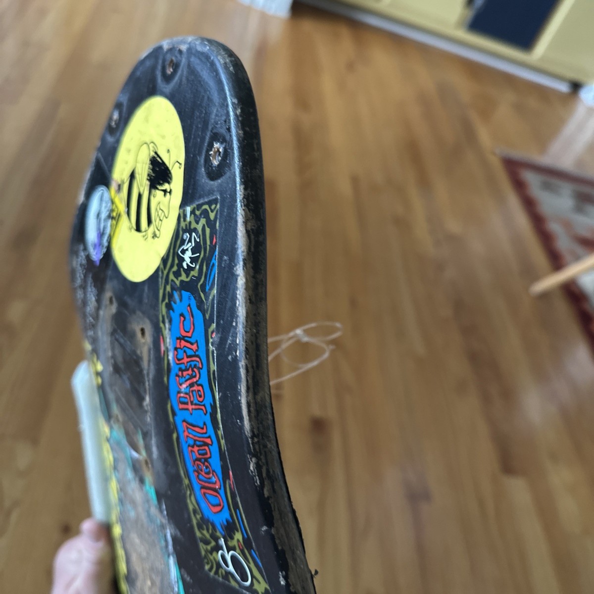 Steve Caballero Skateboard Deck Powell Peralta Vintage OG Ban This