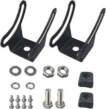 26PCS LED Light Bar Side Mounting Bracket, Base Mounting Bracket with Rubber Pad