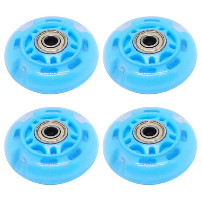 Inline Skate Wheels with Bearings, 2.5 Inch Roller Blade 64Mm Outdoor and Indoor