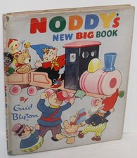 Enid Blyton - Noddy's New Big Book in DJ - 1957 - UK HB 1/1