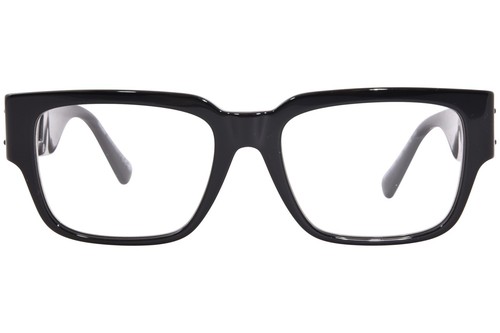 Versace VE3350 5360 Eyeglasses Frame Men's Black Full Rim Square Shape 55mm - Picture 2 of 5