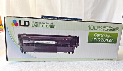 NEW Sealed LD Q2612A 12A Toner Cartridge For HP LaserJet 1010 1020