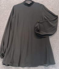 Show Me Your Mumu Layered Mini Dress Women’s M Black Whimsigoth Boho Dark Fairy