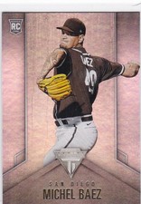 2020 Chronicles Titanium #6 Michel Baez Rookie RC San Diego Padres
