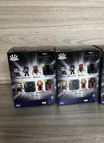 Funko Minis Marvel Infinity Saga #78 82 Wanda Scarlet Iron Spider Glows In Dark - Picture 4 of 6