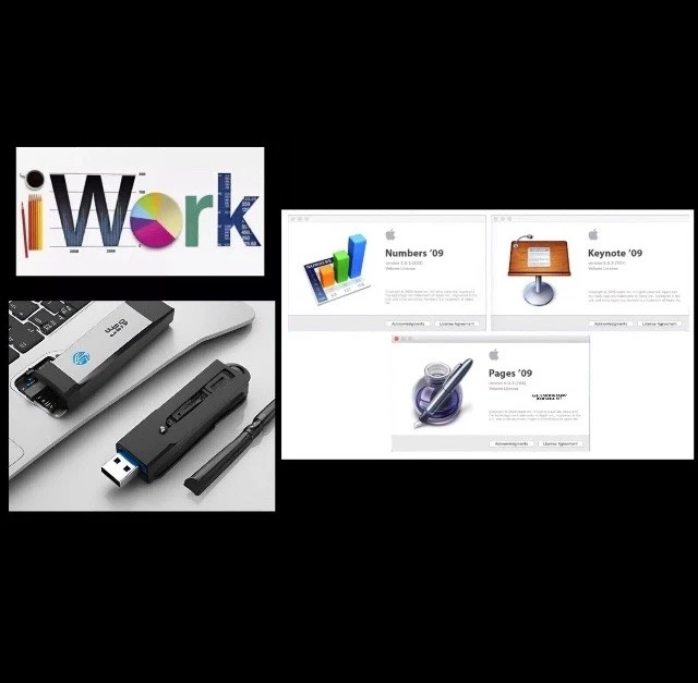 iLife 2011 Suite, iWork ‘09, iWork 2013 Suites USB Installer For Older Macs - Image 4 of 4