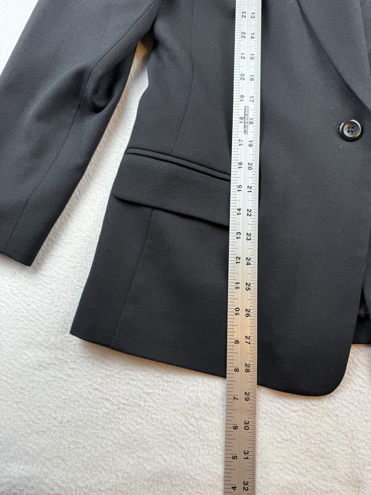 Pendleton Black One Button Wool Blazer Women’s Si… - image 2