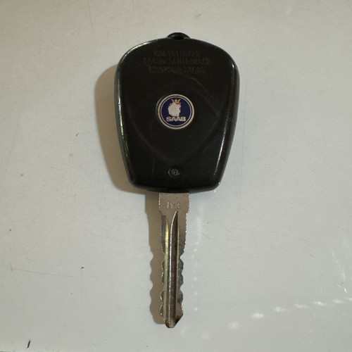 OEM SAAB Key Fob Remote Keyless Entry WORN SFU1008552 15118173 - Picture 4 of 5