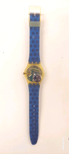 Orologio Swatch LOTTI DI SOLE SRJ100 1995 Solare Raro Swiss made Nuovo Vecchio Stock - Foto 5 di 8