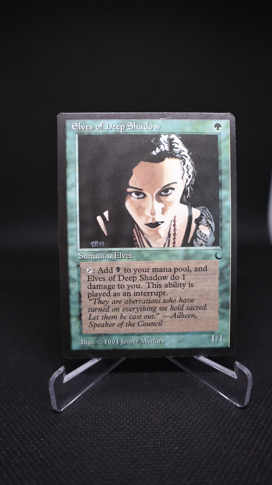 MTG Elves of Deep Shadow The Dark NM/LP