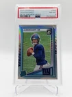 JAXSON DART PSA 8 2025 PANINI DONRUSS OPTIC #273 RATED ROOKIE HOLO PRIZM GIANTS
