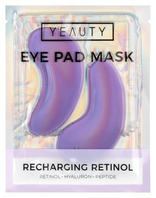 YEAUTY Recharging Retinol Augenpads, superweiche Augenpads mit Anti-Aging-Serum,