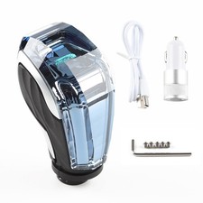 Led Crystal Gear Shift Knob Touch Activated Light For Automatic Car With Button