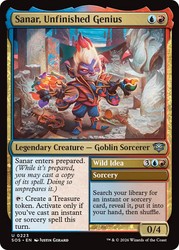 Sanar, Unfinished Genius 223/444 Secrets of Strixhaven