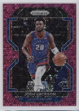 2021-22 Panini Prizm Fast Break Pink Prizm 9/50 Josh Jackson #190 1u6