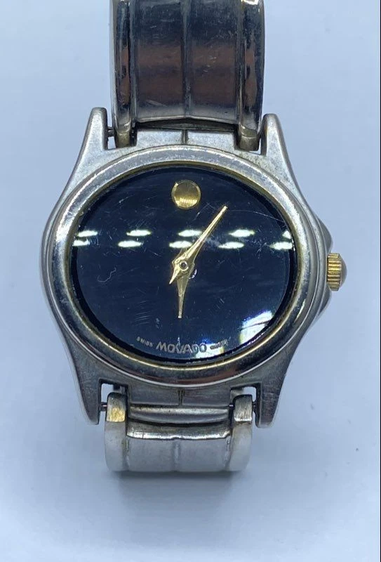 Reloj suizo de cuarzo para mujer Movado Museum 25 mm WR 63 g Foto 4 de 4