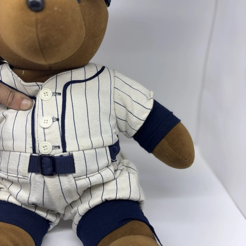 20" DE COLECCIÓN 1979 ALBERT BÉISBOL OSO DE PELUCHE RUTH PELUCHE PELUCHE JUGUETE NORTE Foto 4 de 4