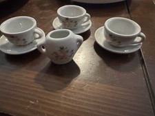 Pretty Port LTD. PORCELAIN CHINA. MINIATURE 7 Piece.