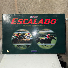 Escalado Classic Horse Racing Board Game 1860 Complete 2+ Players Chad Valley