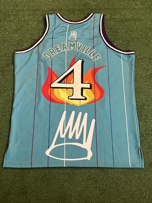 J. Cole Headgear Classic Charlotte Dreamville Basketball Jersey