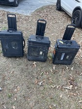 Pelican 1610 Protector Case W/Lid Organizer  Two Pullout Foam Inserts-Free Ship