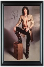 Aerosmith Steven Tyler Autographed Debonair Framed 24x36 Canvas Photo Video Proo