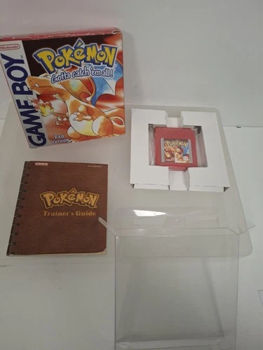 Pokemon Red Version Nintendo Game Boy Game With Manual Working Save VGC