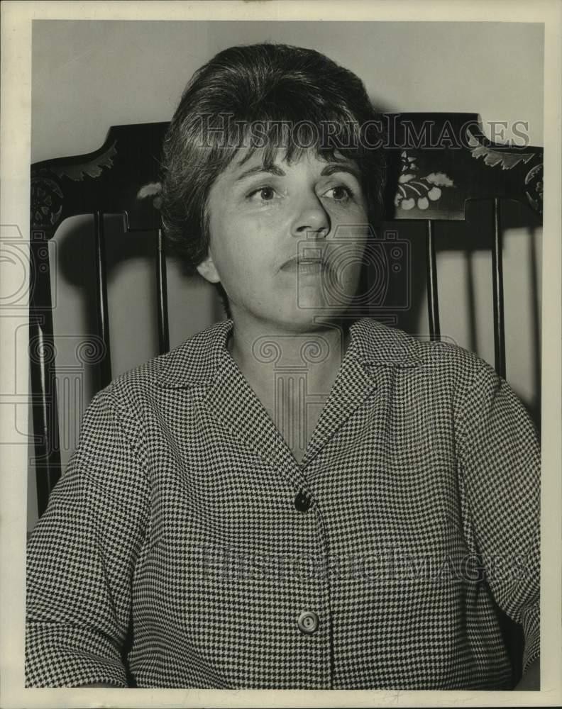 1967 Press Photo Mrs. Jean Pittman, wife of Tulane football coach, Jim Pittman
