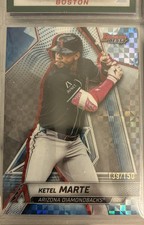 2025 Bowman's Best - Ketel Marte #62 Blue X-Fractor /150