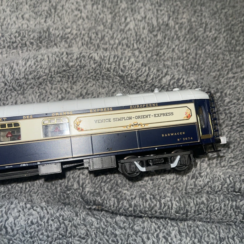 Rivarossi - HO - 3643 C.I.W.L. ORIENT EXPRESS Bar Car N0 3674 - Metal Wheels #1 - Image 4 of 4