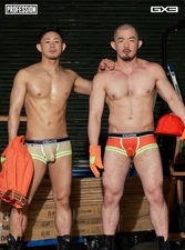 2PACK GX3 PROFESSION FIREFIGHTER BOXER JAPAN SEXY UNDERWEAR TRUNK K2417