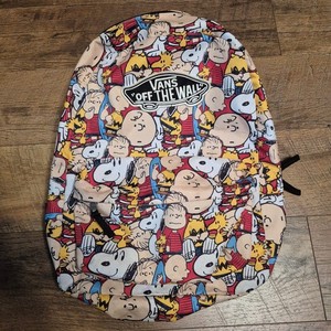 Vans Peanuts Character Print Backpack Peanuts Vans Kids Backpacks Kids Peanuts Character Print  main image 2