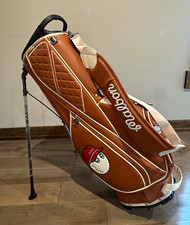 Malbon Golf Stand / Caddy Bag brown  rare 