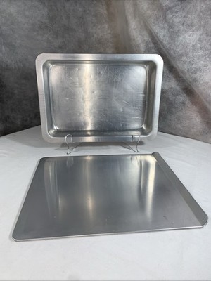 Wearever Insulated Bakeware Pan & Sheet LOT Vtg Airbake Manitowoc WI USA 2 Retro