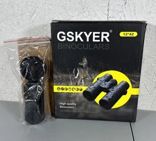 Binoculars GSKyer 12x42 Binoculars for Adults and Kids High Quality Binoculars 