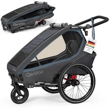 Qeridoo Fahrradanhänger Kidgoo 1 2023 Navy B...