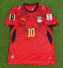 Mo Salah #10 Team Egypt Jersey Red - Large — photo 1