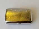 German Nickel Box Trinket Box Vintage