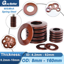 Belleville Compression Spring Disc Washer Gasket Springs OD 8-160mm ID 4.2-82mm
