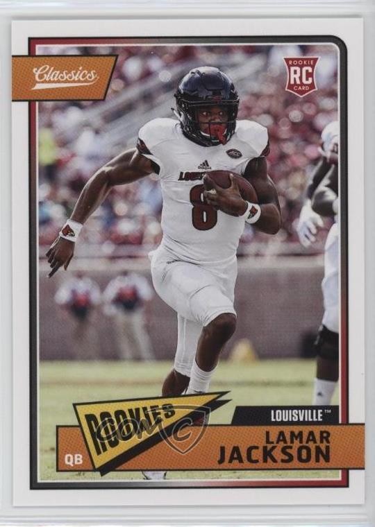 2018 Panini Classics Rookies Lamar Jackson #209 0wz