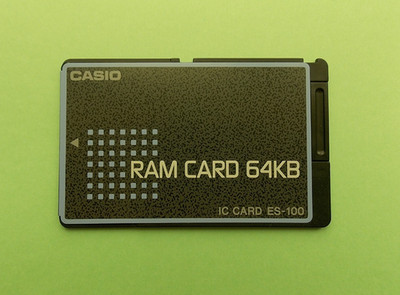 Casio ES-100 RAM Card 64KB Module ES-100