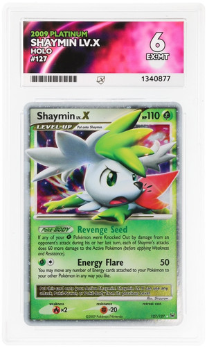 Shaymin LV.X graded ACE 6 for sale on eBay