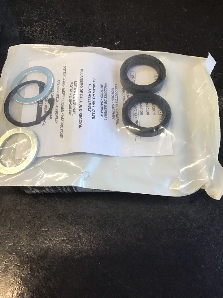 Steering Gear Pitman Shaft Seal Repair Kit Powercraft Edelmann 7856 Made Im USA - Image 2 of 4