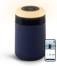 BLUEAIR Mini Restful Air Purifier for Bedroom HEPASilent Sunrise Clock NIB Blue