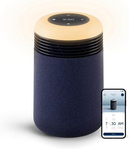 BLUEAIR Mini Restful Air Purifier for Bedroom HEPASilent Sunrise Clock NIB Blue - Picture 1 of 12