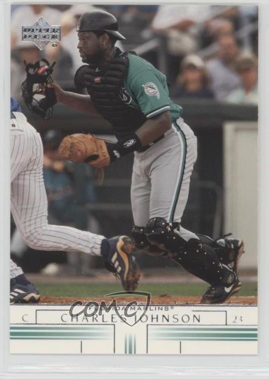 2002 Upper Deck Charles Johnson #370 2u3