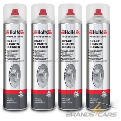 4x HOLTS BREMSENREINIGER 600ml TEILEREINIGER BREAK CLEANER QUICK DRY 51411725