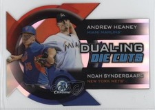 2014 Bowman Chrome Dual-Ing Die Cuts Andrew Heaney Noah Syndergaard #DDC-HS 0ue1