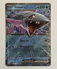 Veluza Ex Double Rare SV09 Journey Together 043/159 Pokemon Tcg NM Single!